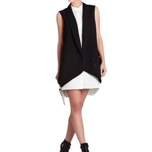 BCBGMAXAZRIA Blazer Vest Dress